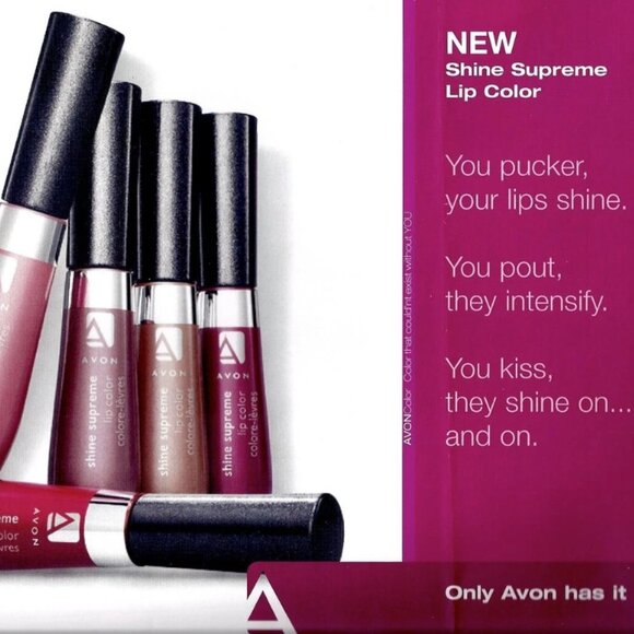 AVON Shine Supreme Lip Color MAUVELOUS SHINE Mauve*New*Factory Sealed. - Picture 1 of 2